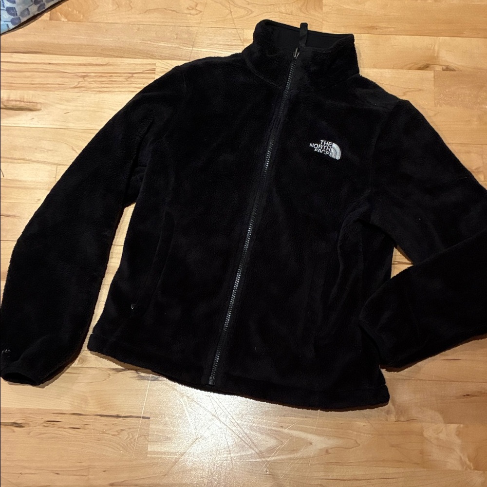 The North Face Black Full-Zip Fleece Jacket